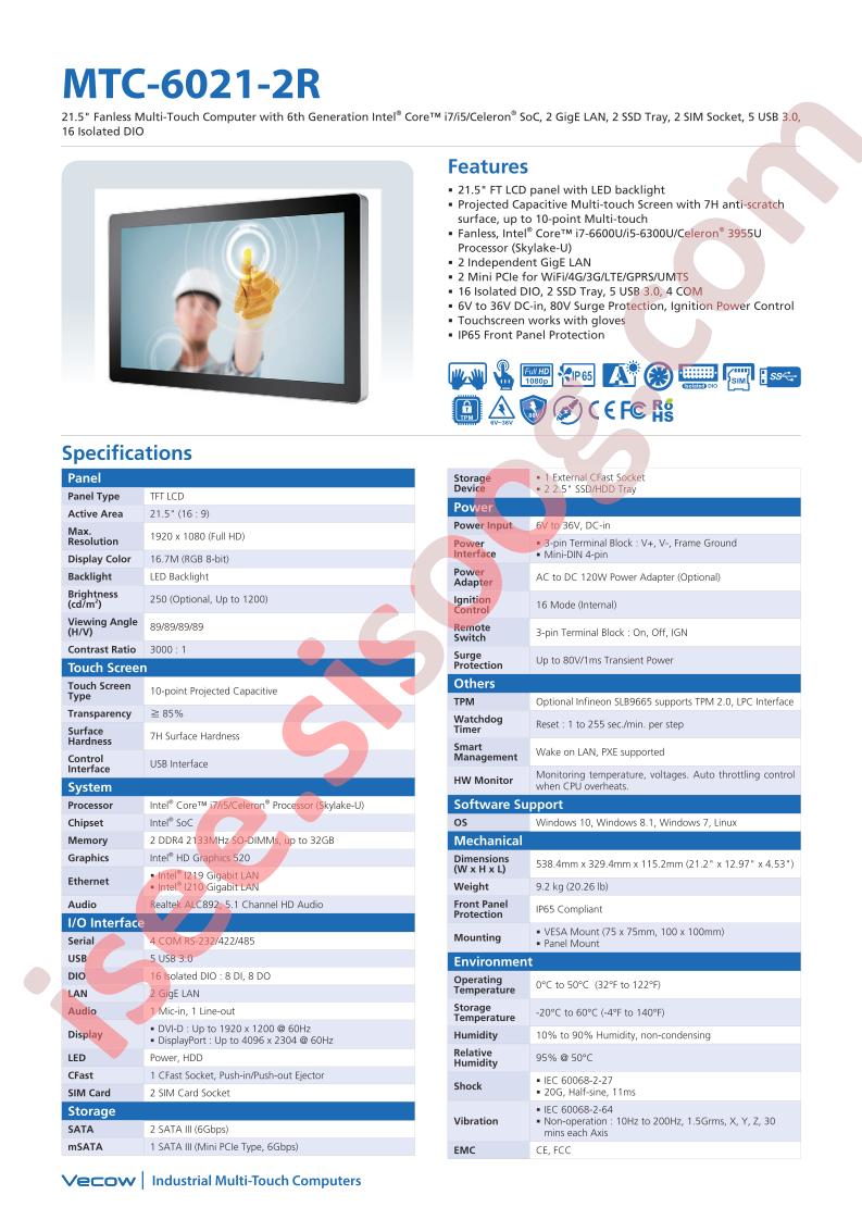 MTC-6021-2R300U