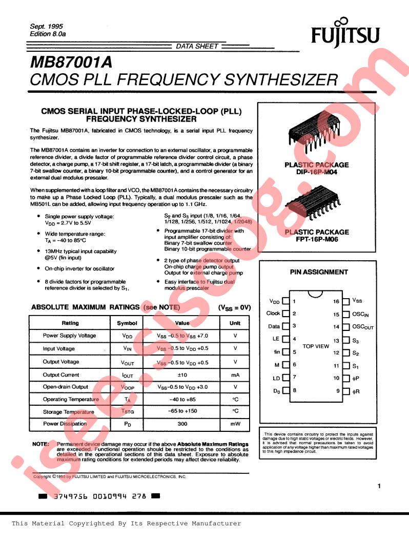 MB87001A