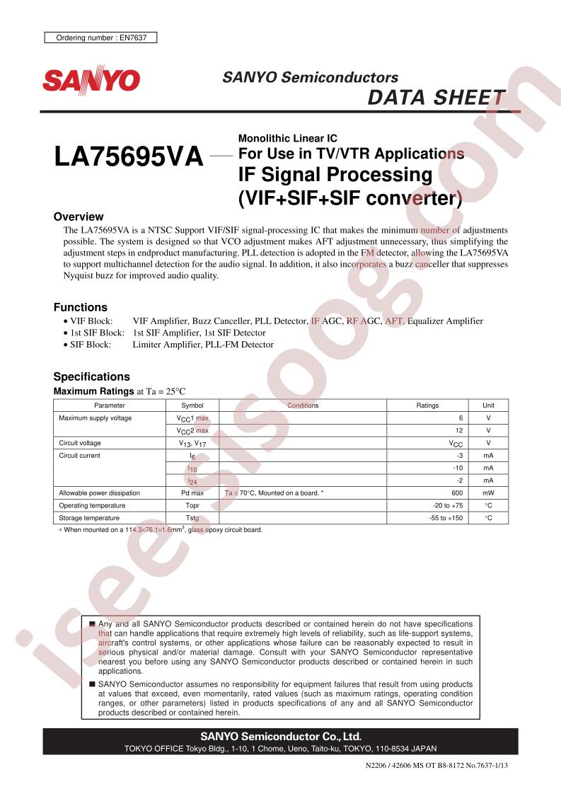 LA75695VA