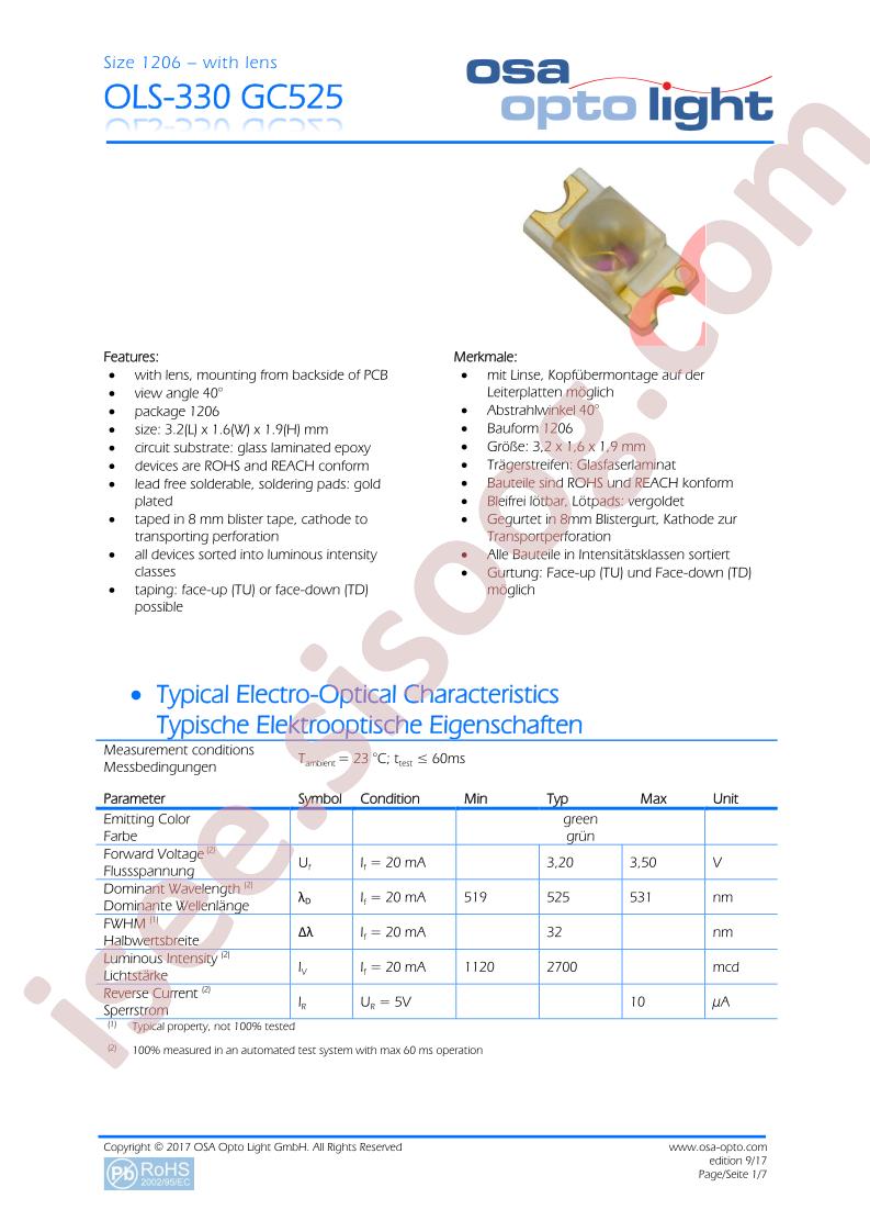 OLS-330GC525