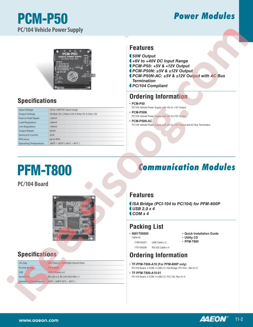 PCM-P50