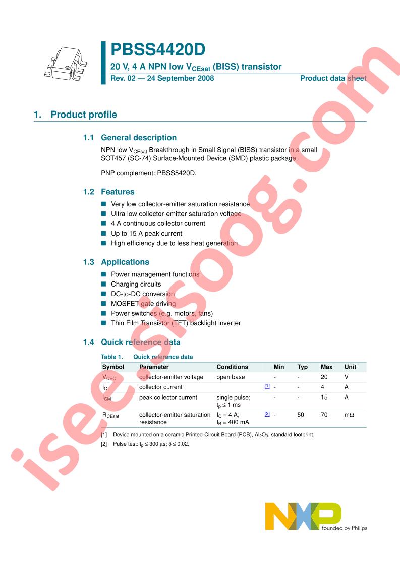 PBSS4420D