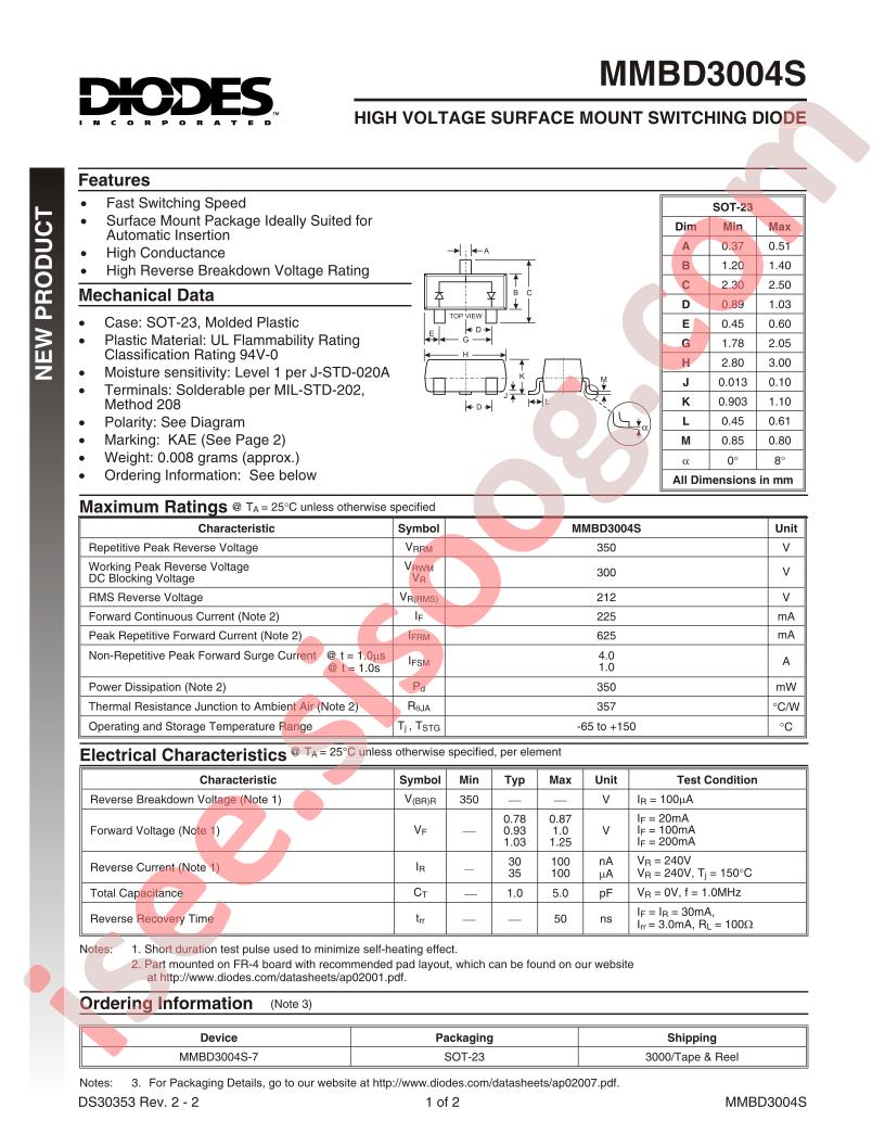 MMBD3004S-7