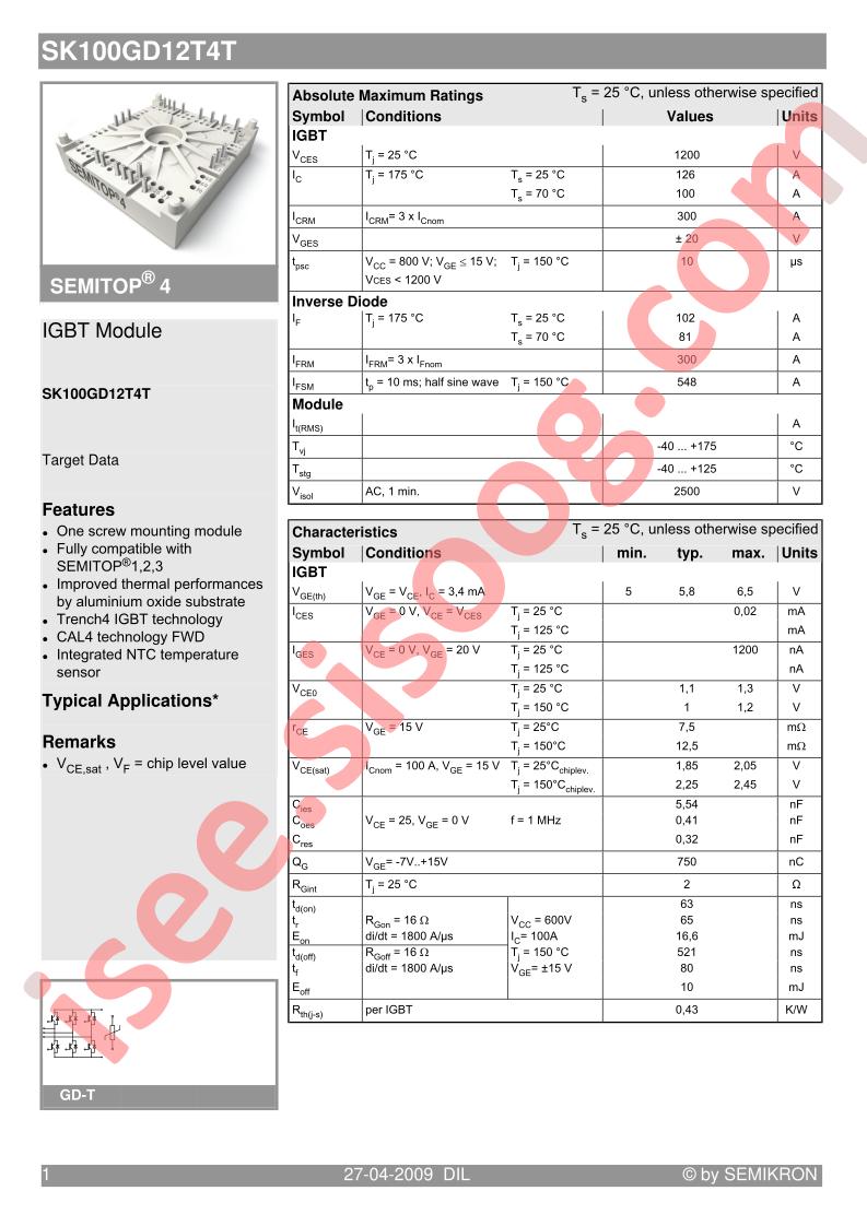 SK100GD12T4T