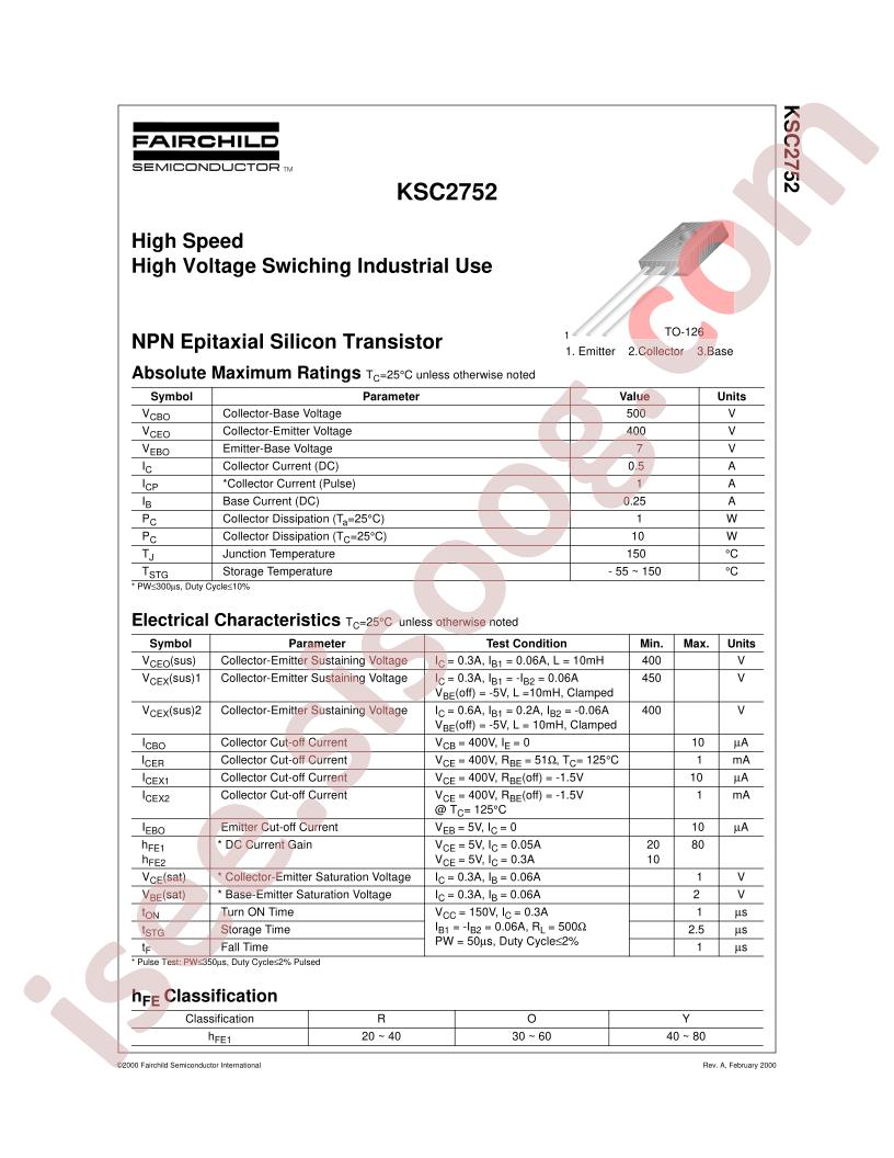 KSC2752