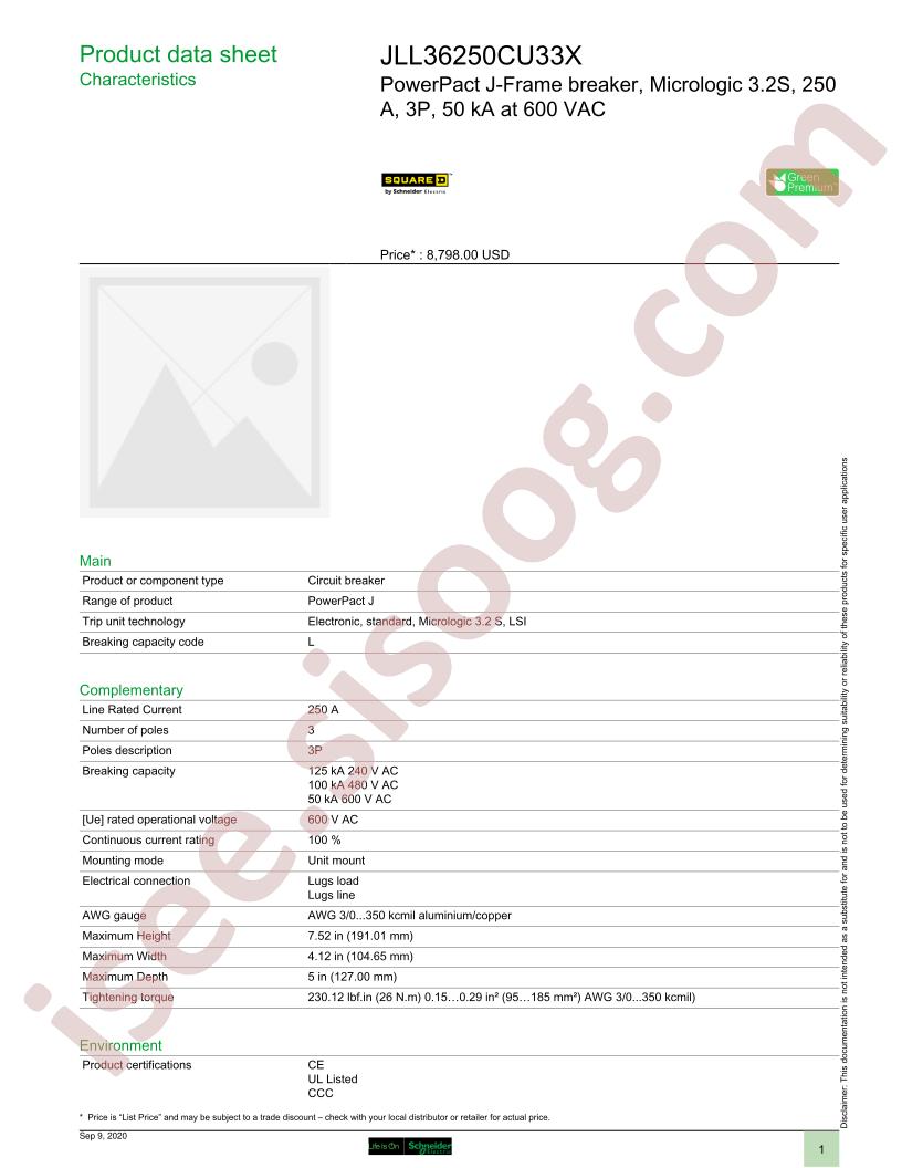 JLL36250CU33X