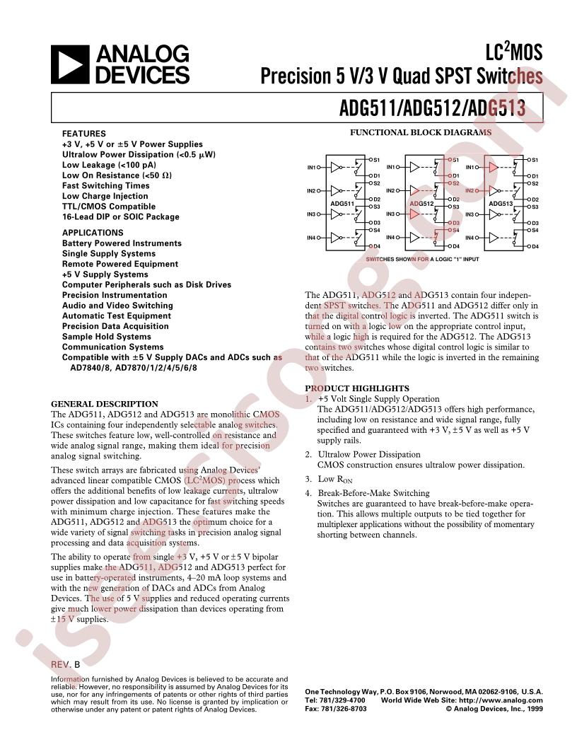ADG511BR
