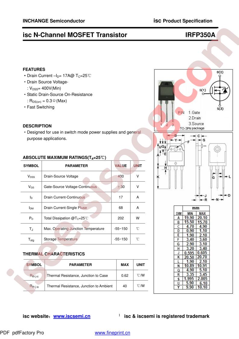 IRFP350A