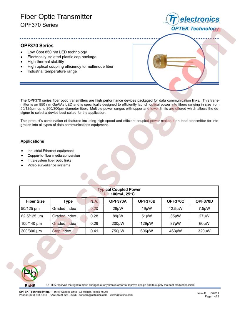 OPF370A