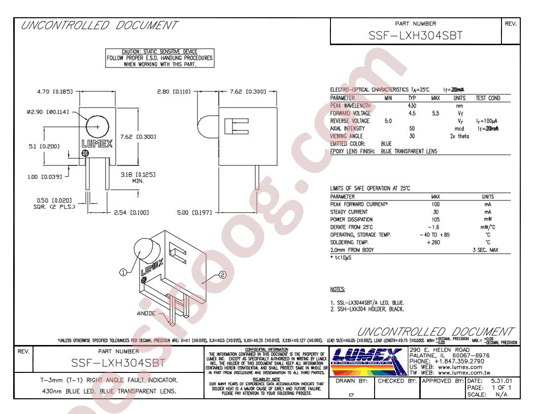 SSF-LXH304SBT