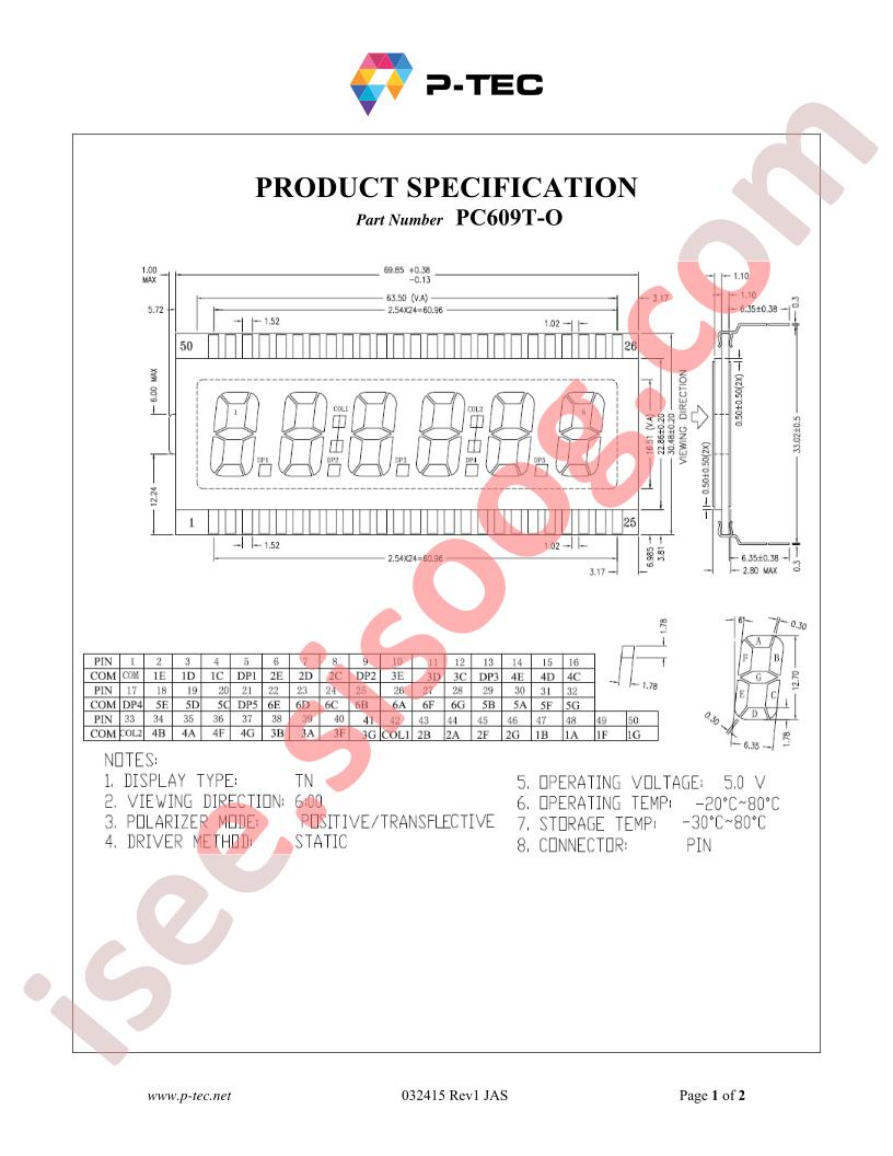 PC609T-O