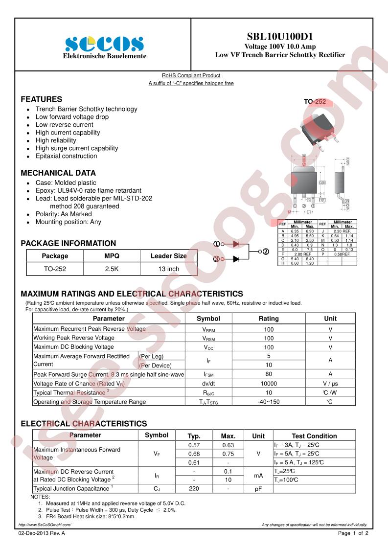 SBL10U100D1