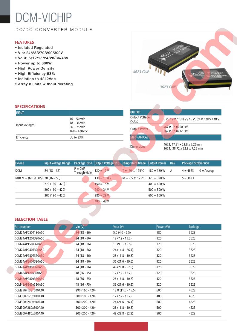 DCM24AP150T320A50