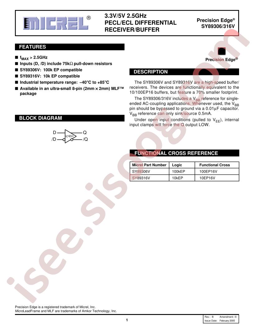 SY89306V