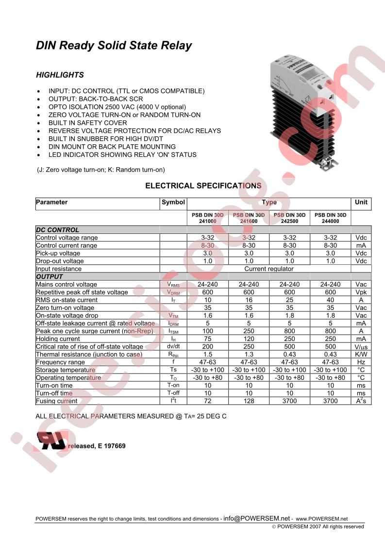 PSBDIN30D244000