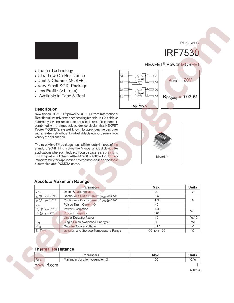 IRF7530TR