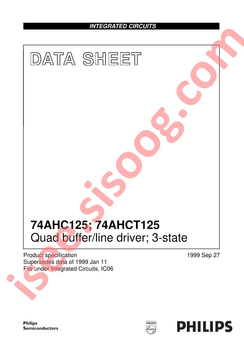 74AHCT125