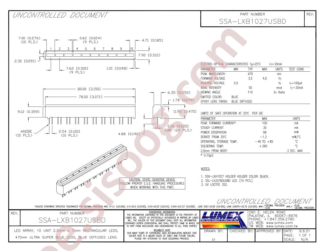 SSA-LXB1027USBD