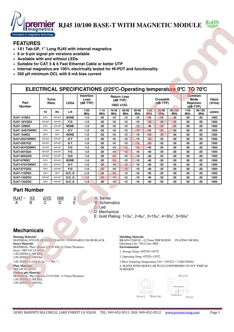 RJ47-13GDD2