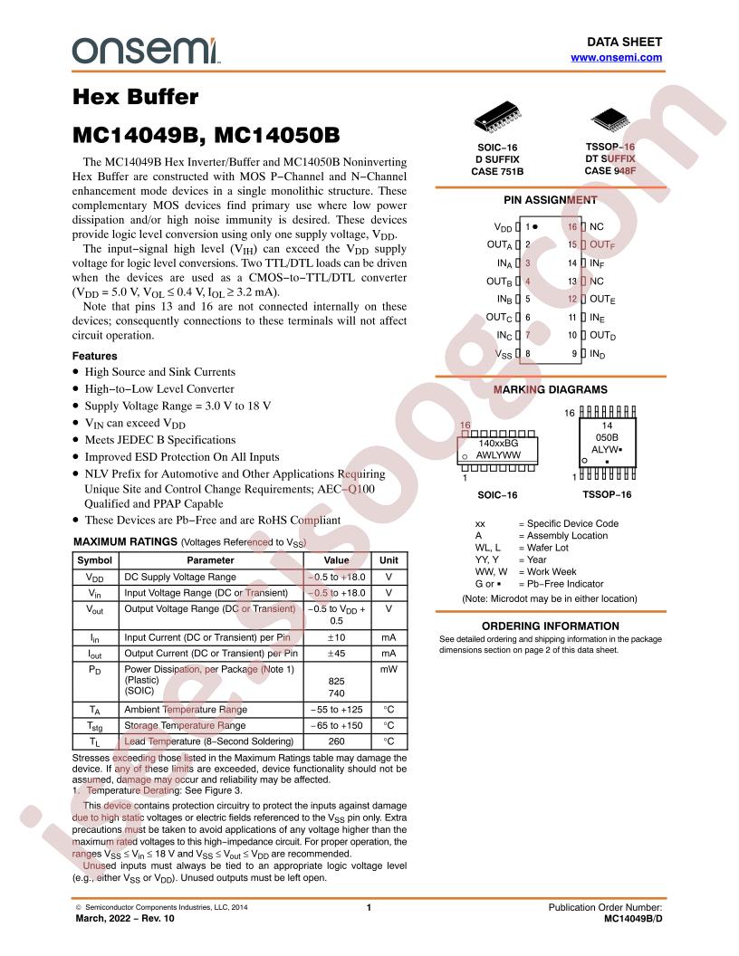 MC14050B