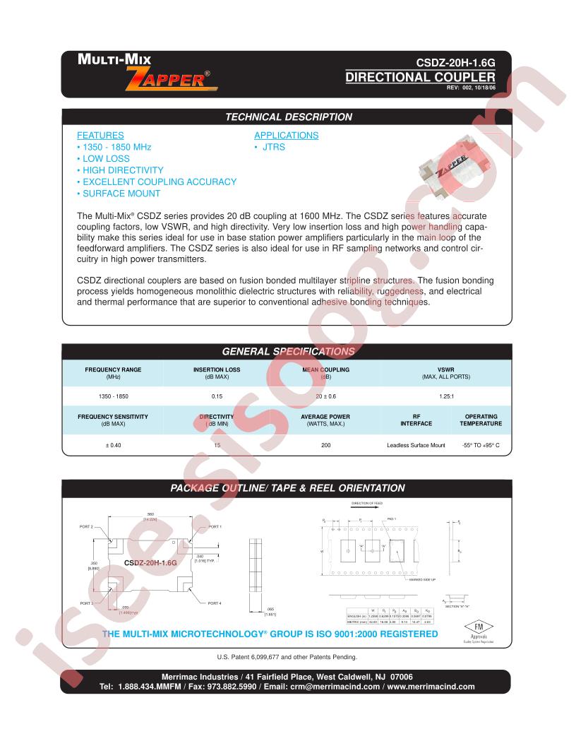 CSDZ-20H-1.6G