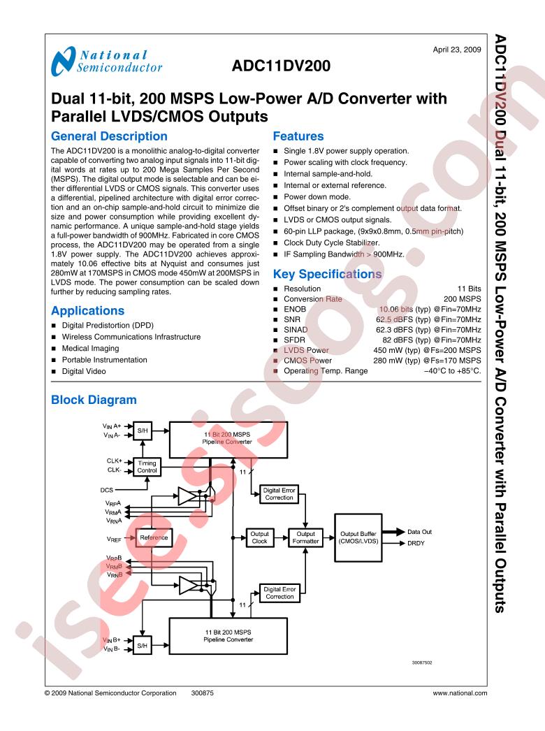 ADC11DV200