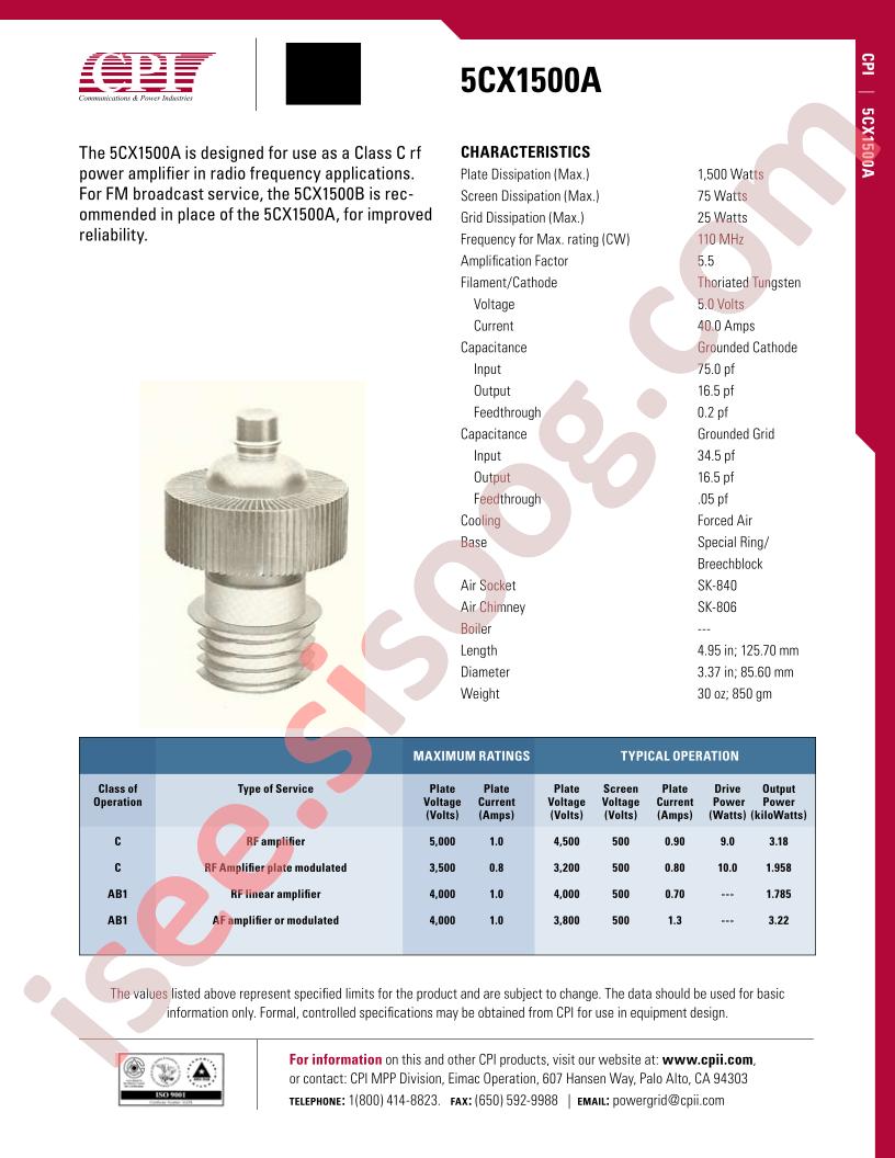 5CX1500A