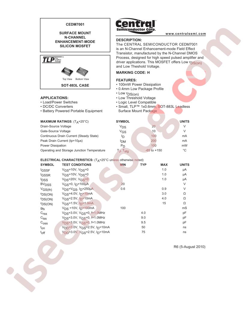CEDM7001