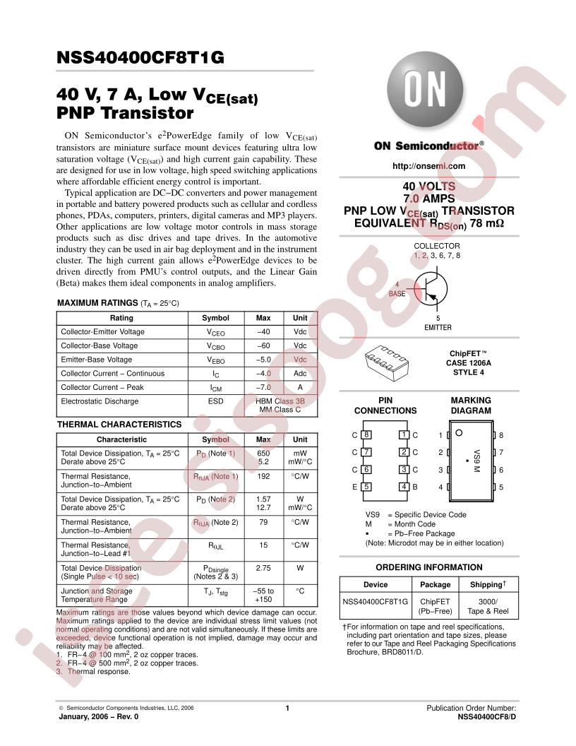 NSS40400CF8T1G