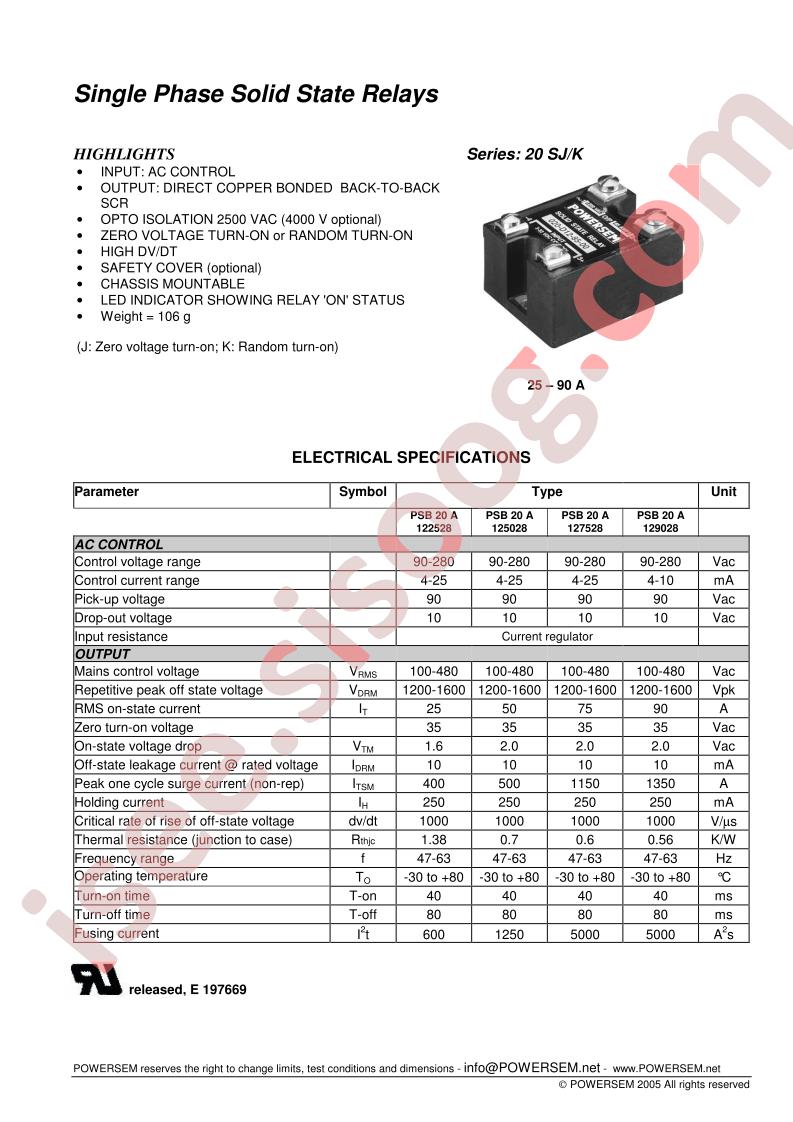 PSB20A122528