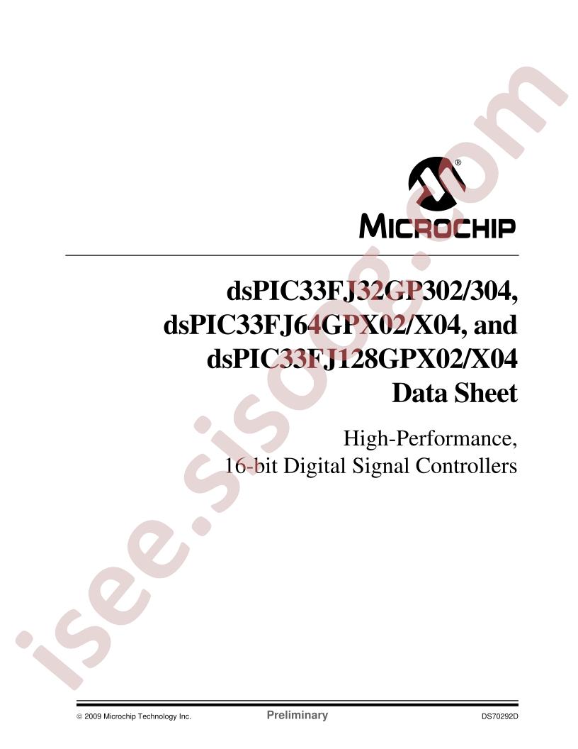 DSPIC33FJ64GP802-ISP