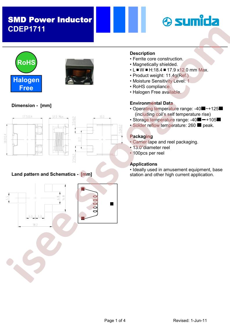 CDEP1711NP-8R0MC-125