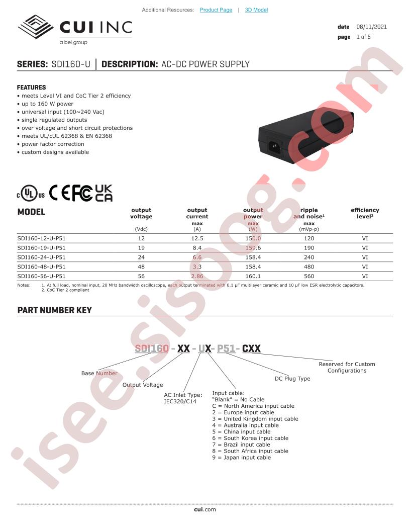 SDI160-48-U-P51