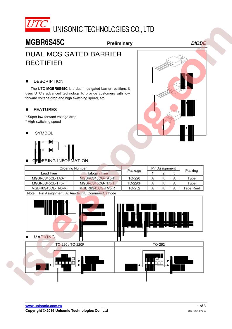 MGBR6S45CG-TN3-R