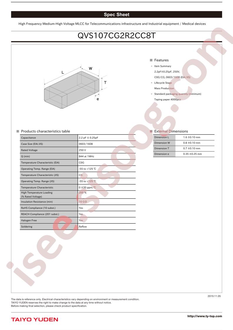 QVS107CG2R2CC8T