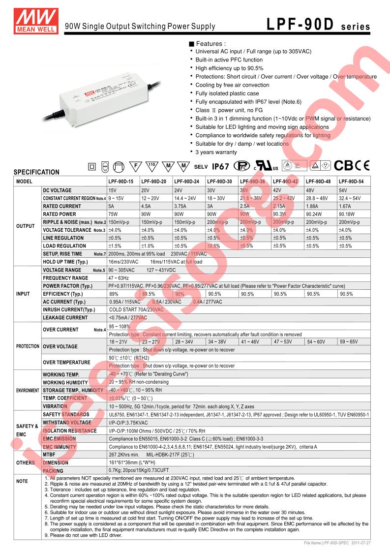 LPF-90D-48