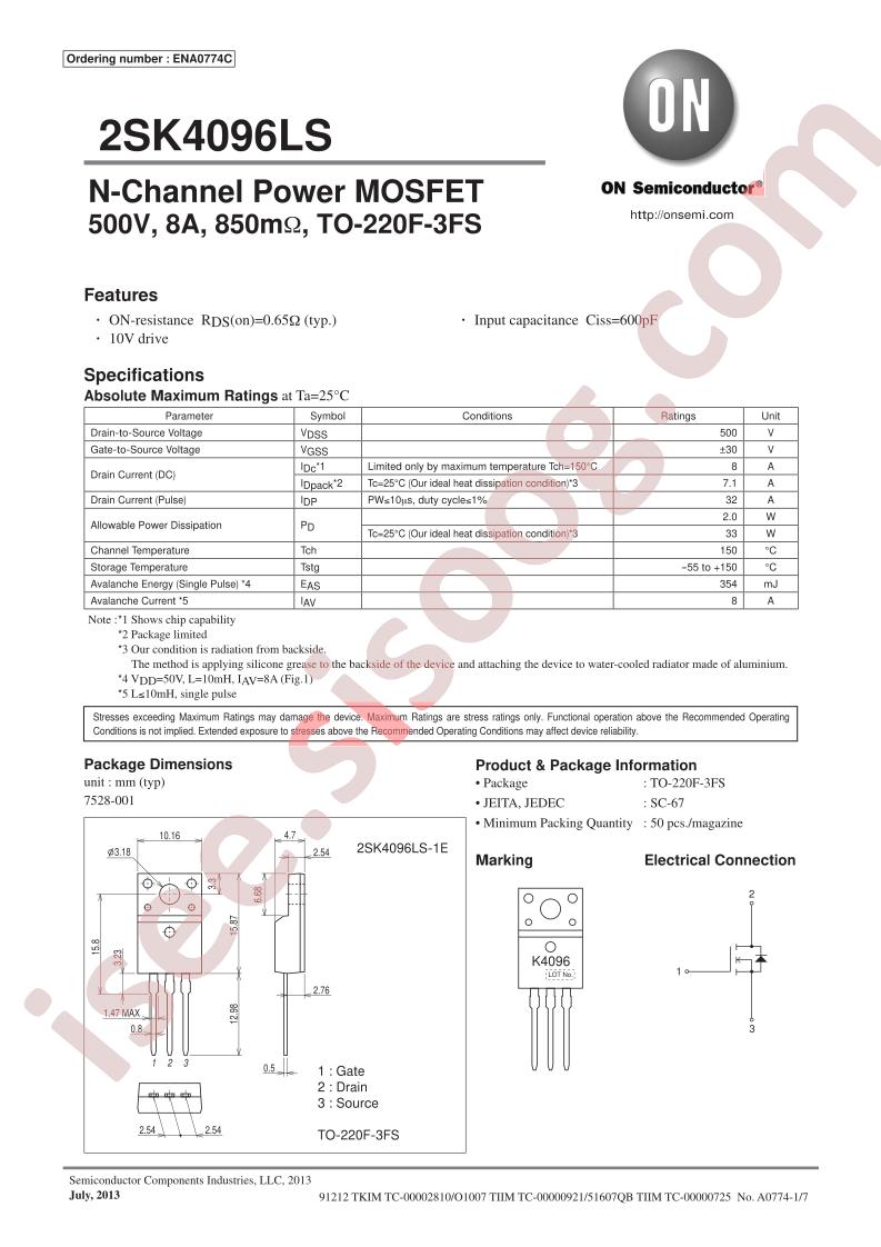 2SK4096LS-1E