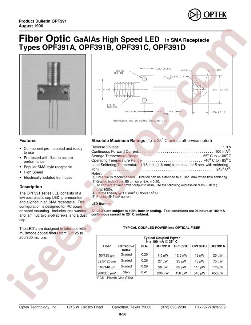 OPF391A