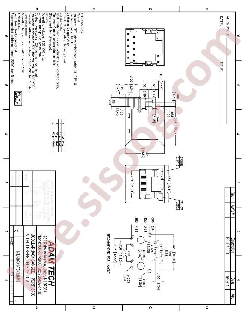 MTJ-88AX1-FSN-LH-M