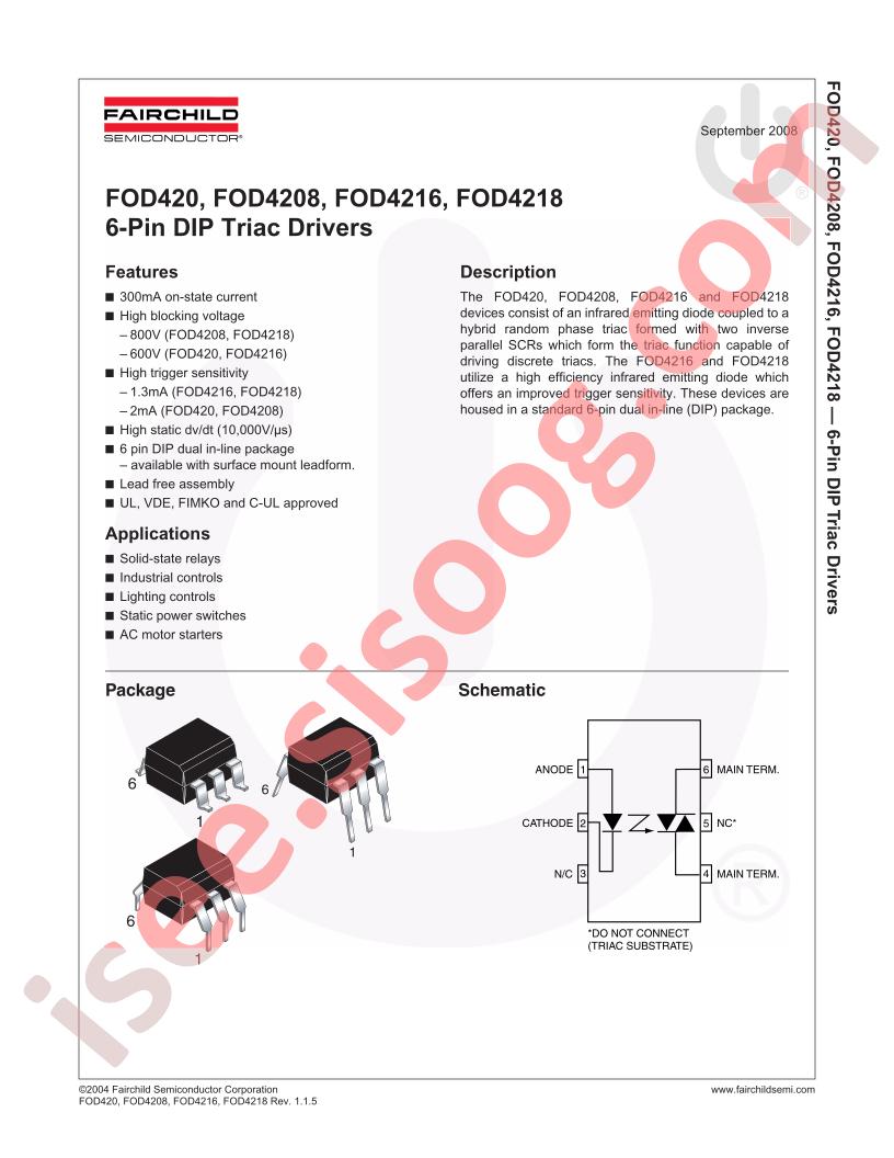 FOD420SV