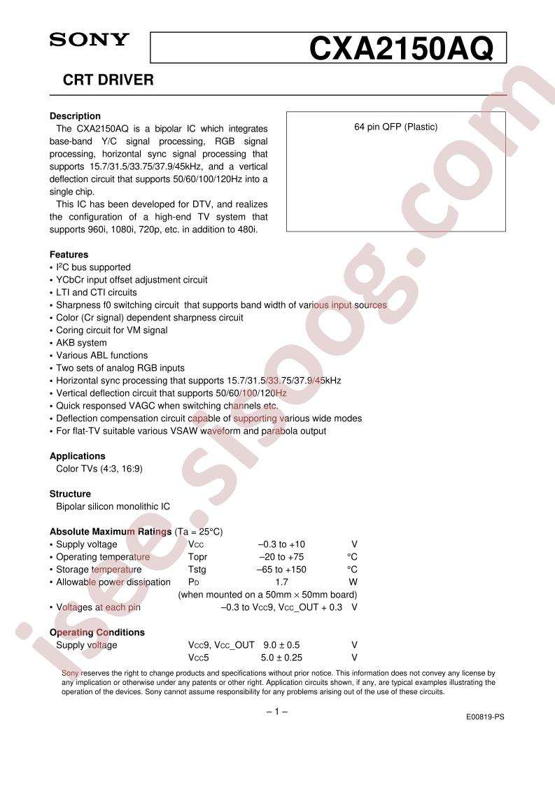 CXA2150AQ