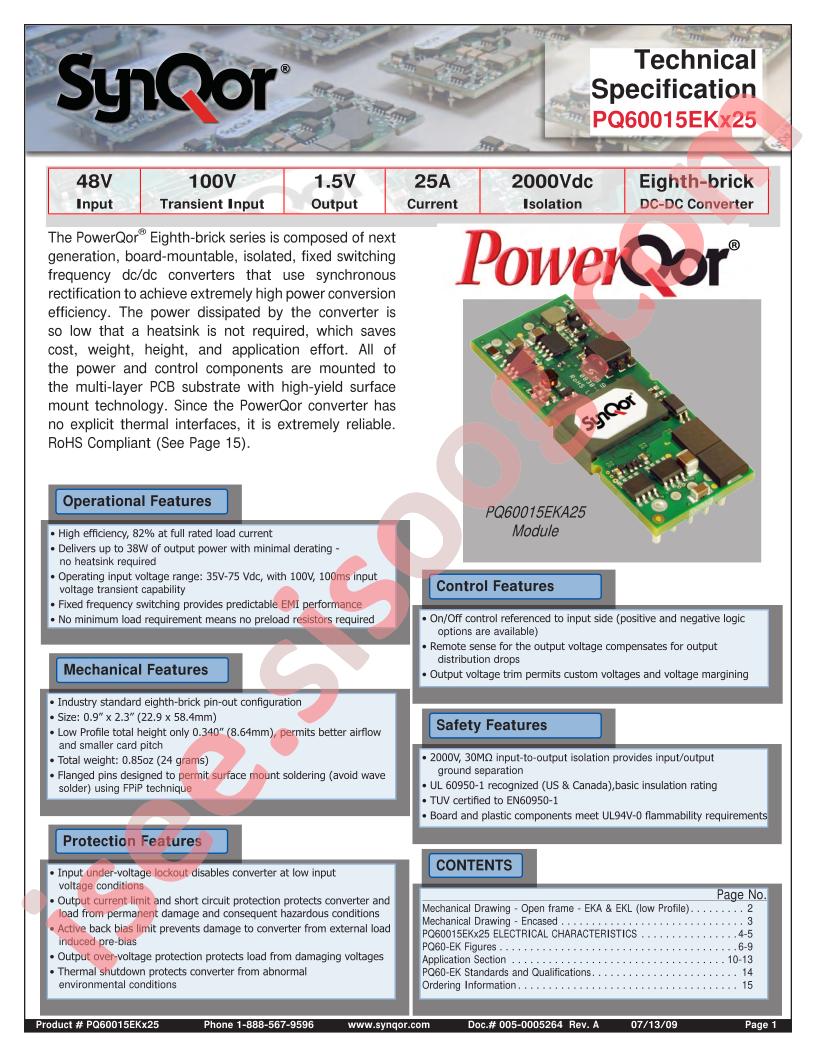 PQ60015EKX25