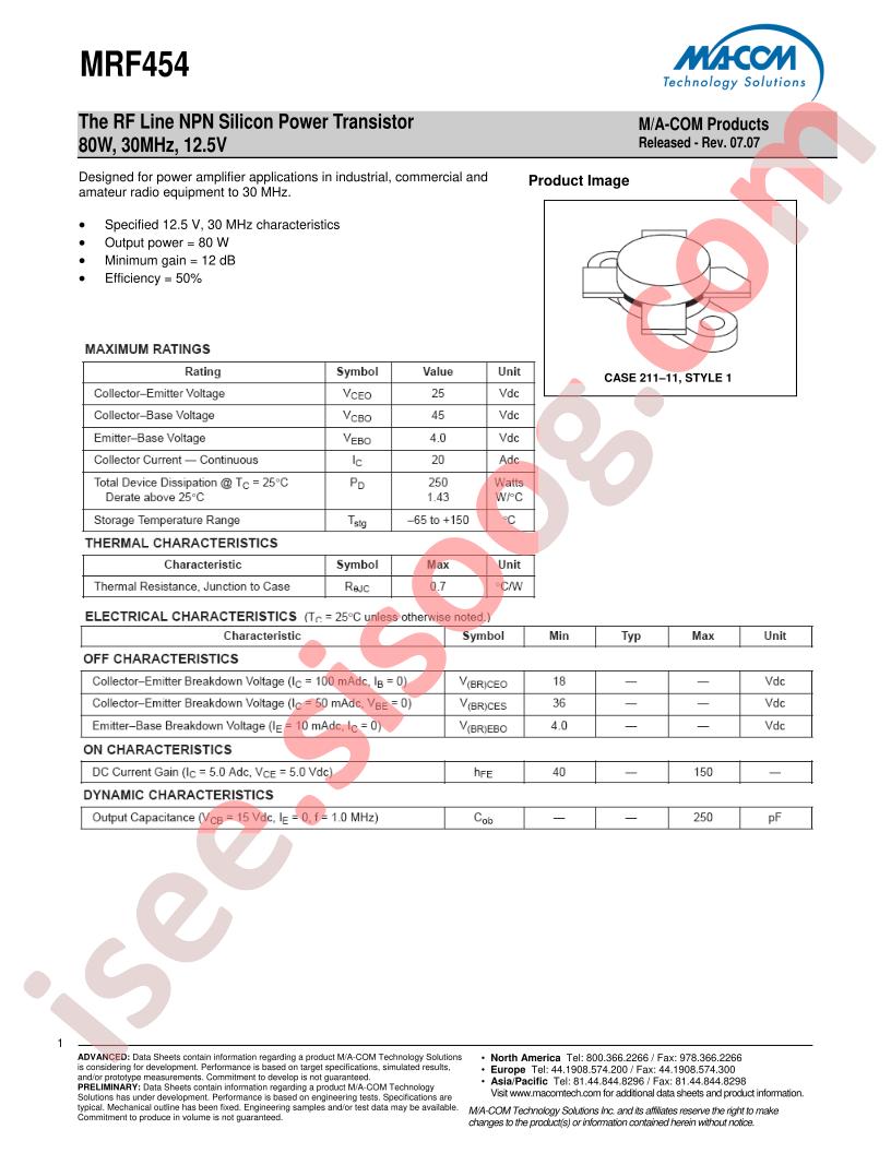 MRF454