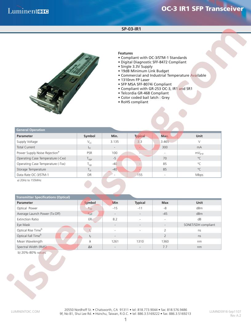 SP-03-IR1-TDA