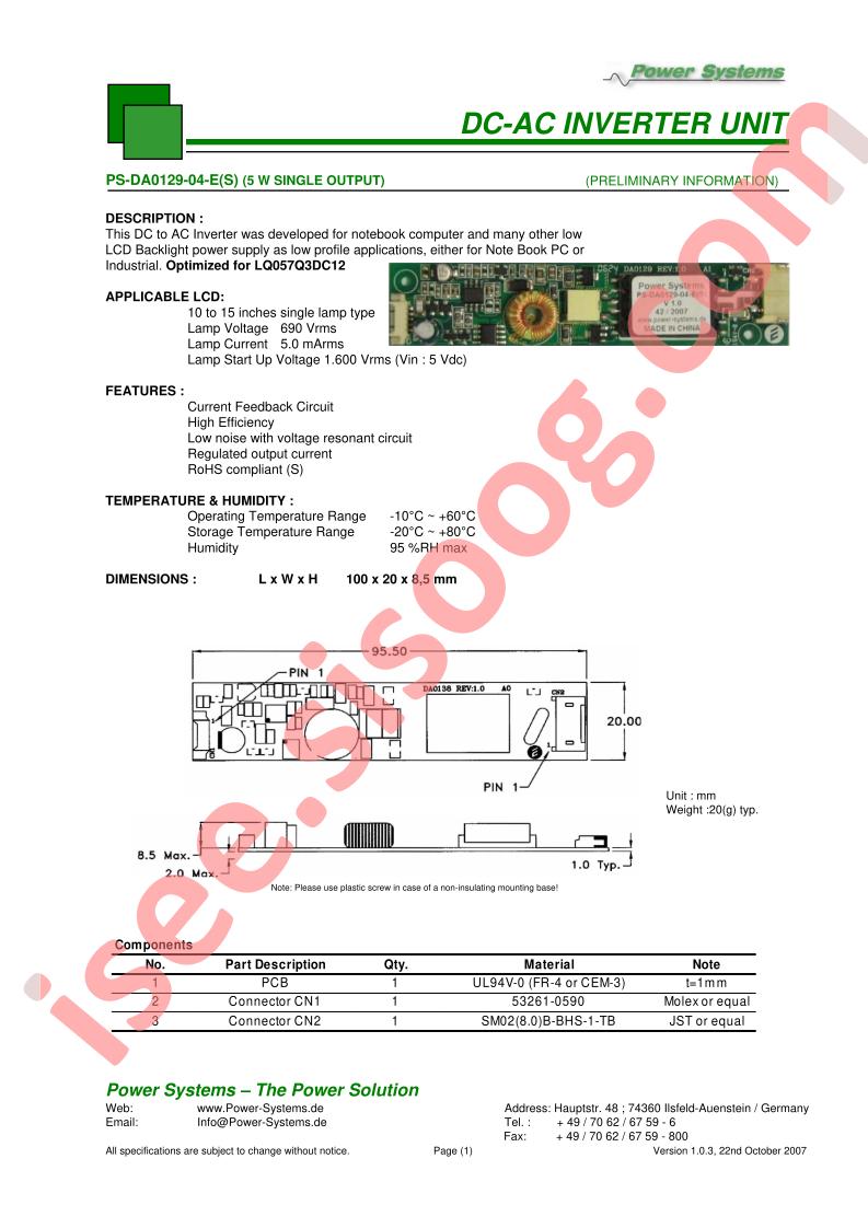 PS-DA0129-04-E