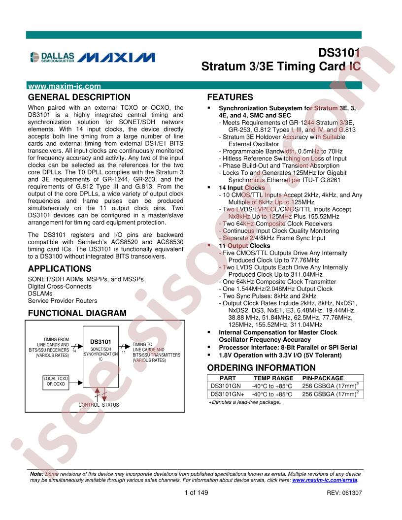 DS3101GN