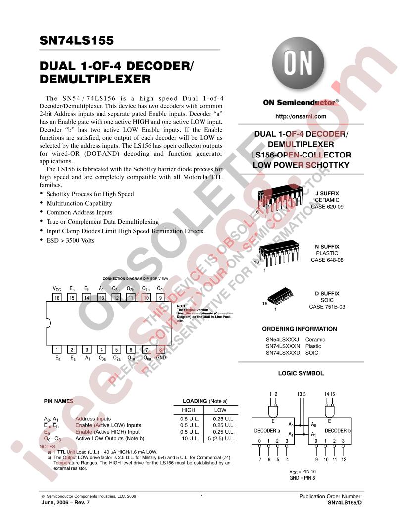SN74LS155