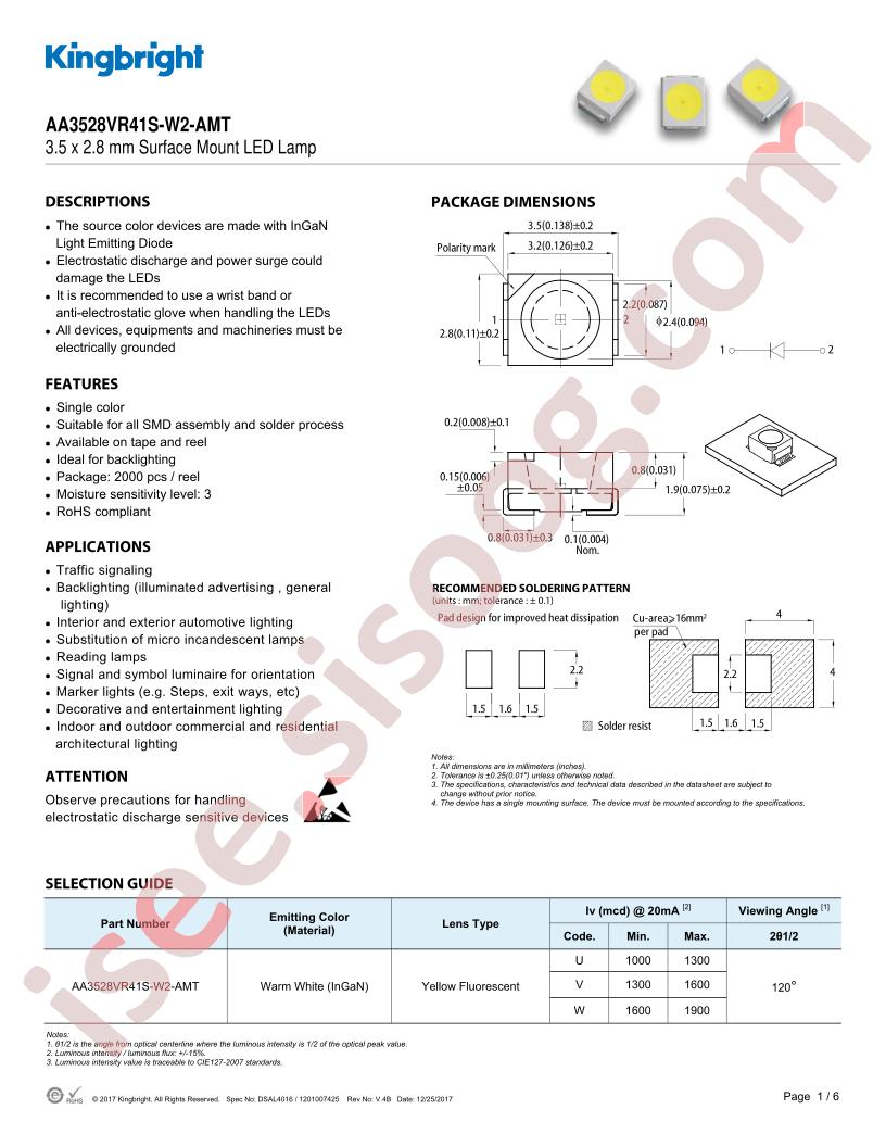 AA3528VR41S-W2-AMT