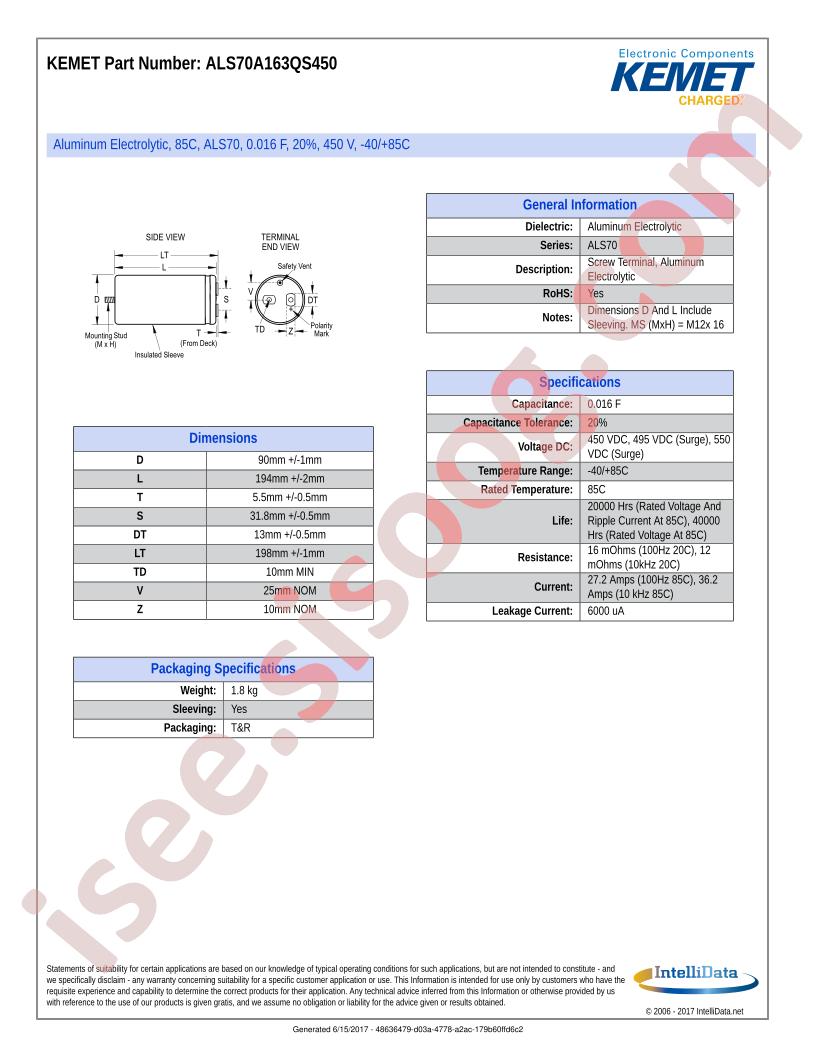 ALS70A163QS450