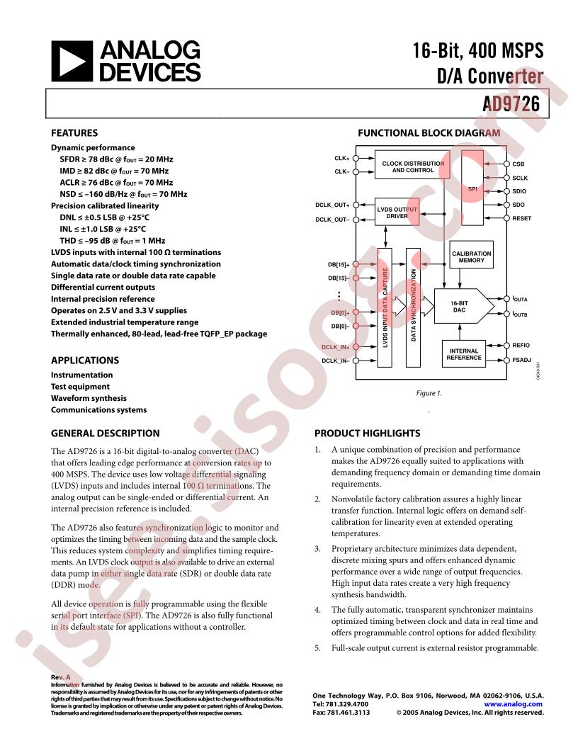 AD9726